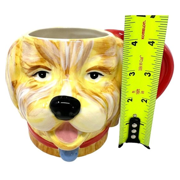 Certified International Golden Retriever Dog Coffee Mug Cup Hand Painted 18 oz - Picture 7 of 7